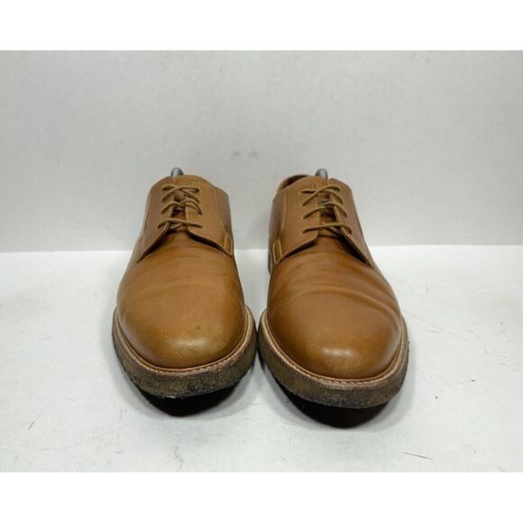 Common Projects x Barneys Wedge Sole Leather Derby Bluchers Cognac Tan Men’s 10 main image 7